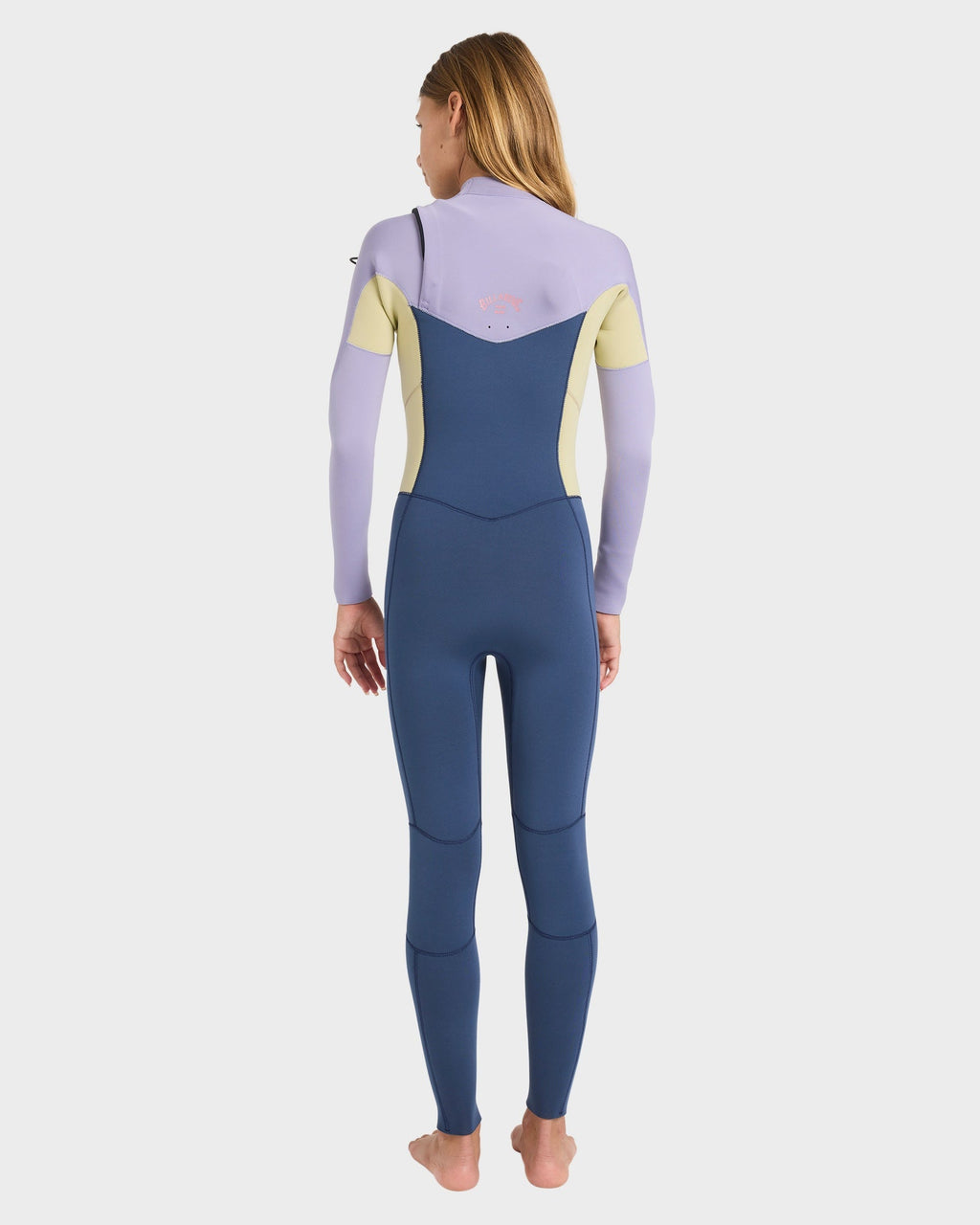 Girls 8-16 4/3Mm Synergy Natural GBS Chest Zip Long Sleeve Fullsuit