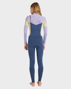Girls 8-16 4/3Mm Synergy Natural GBS Chest Zip Long Sleeve Fullsuit