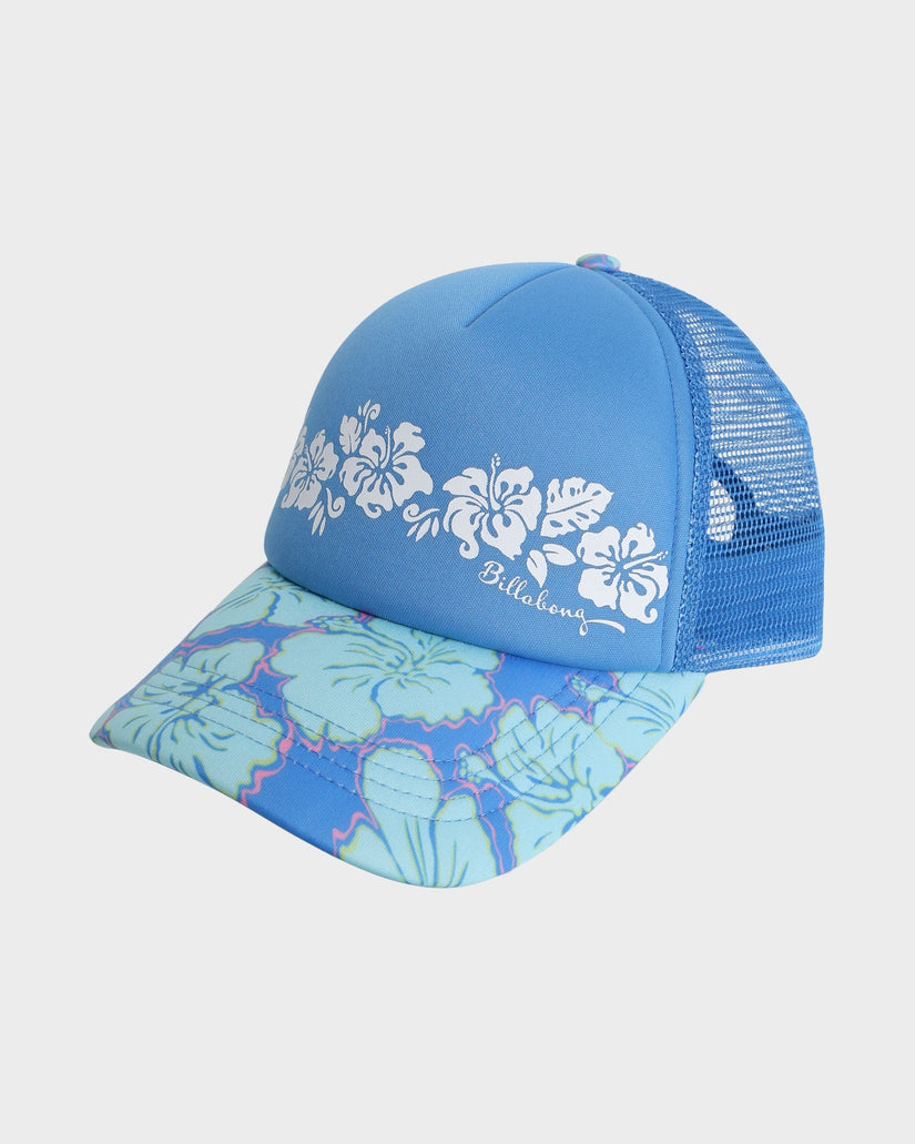 Girls 8-16 Happy Hibiscus Cap