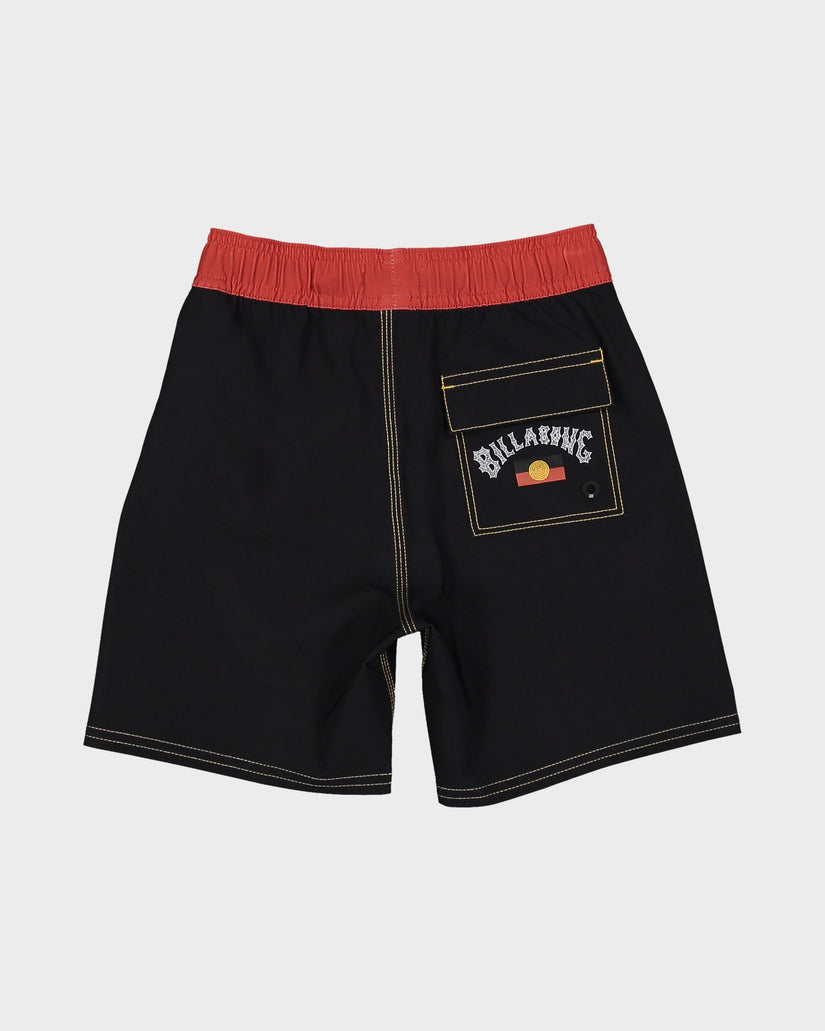 Boys 2-7 Otis Flag Layback Boardshorts