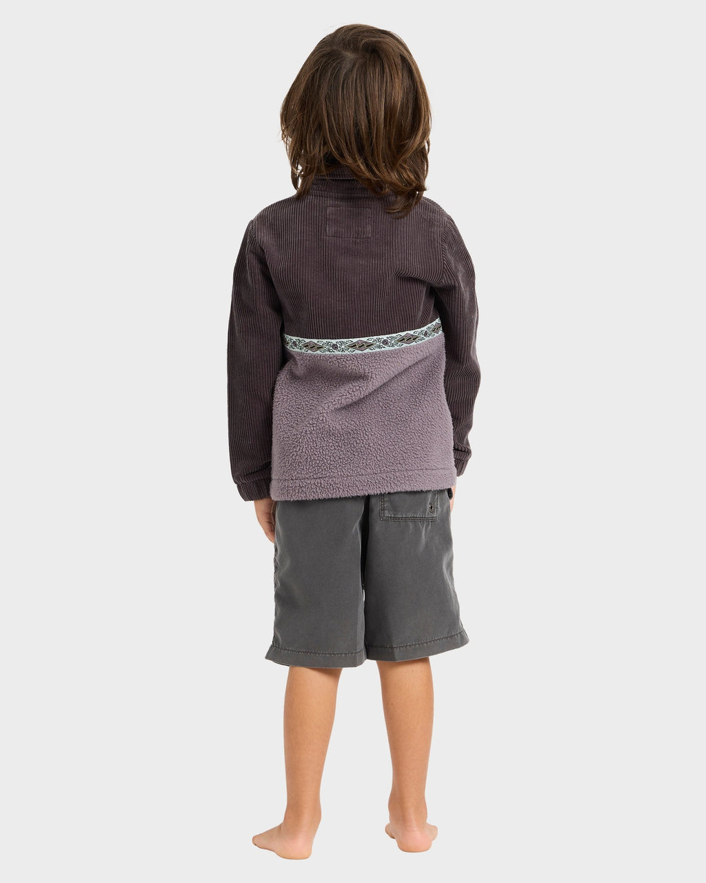 Toddlers Space Lob Mock Neck Sweater
