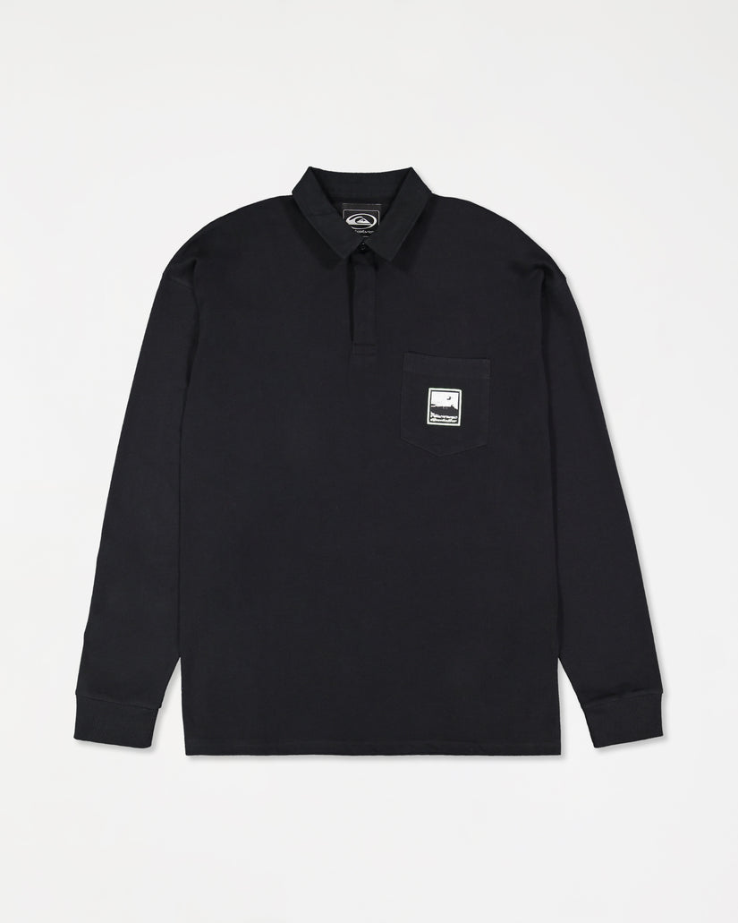 Mens Mercury Rugby Long Sleeve T-Shirt