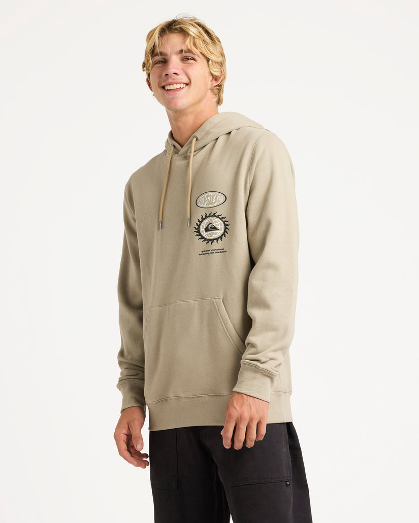 Mens Quik Global Pullover Hoodie