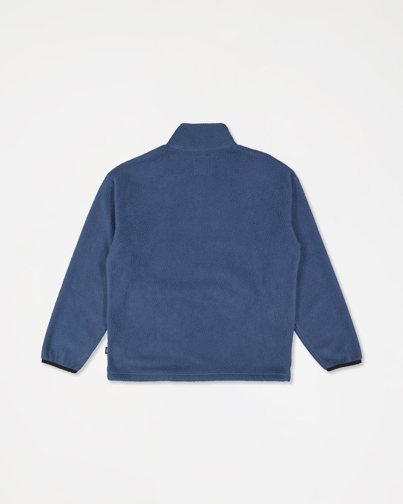 Mens Mercury Panel 1/4 Zip Fleece Jumper