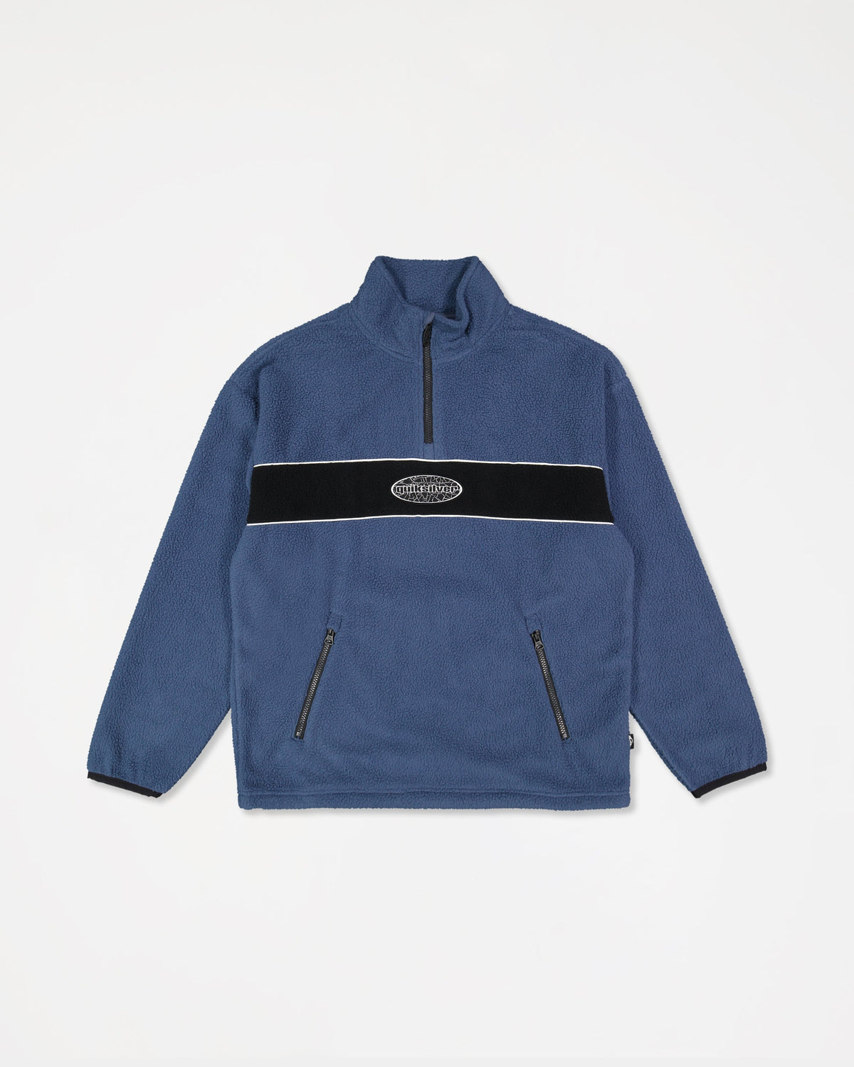 Mens Mercury Panel 1/4 Zip Fleece Jumper