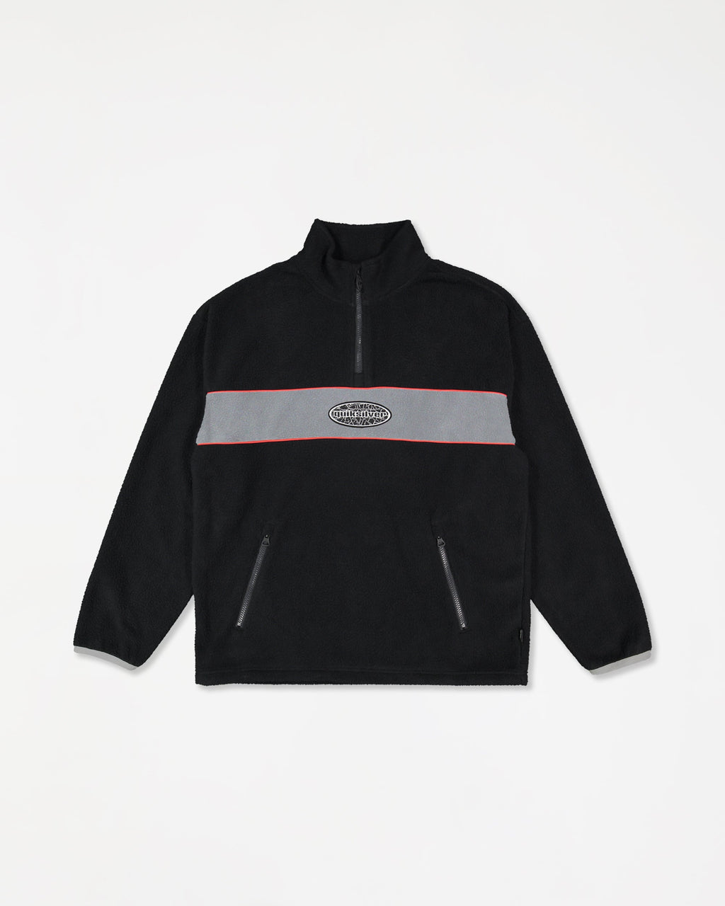 Mens Mercury Panel 1/4 Zip Fleece Jumper