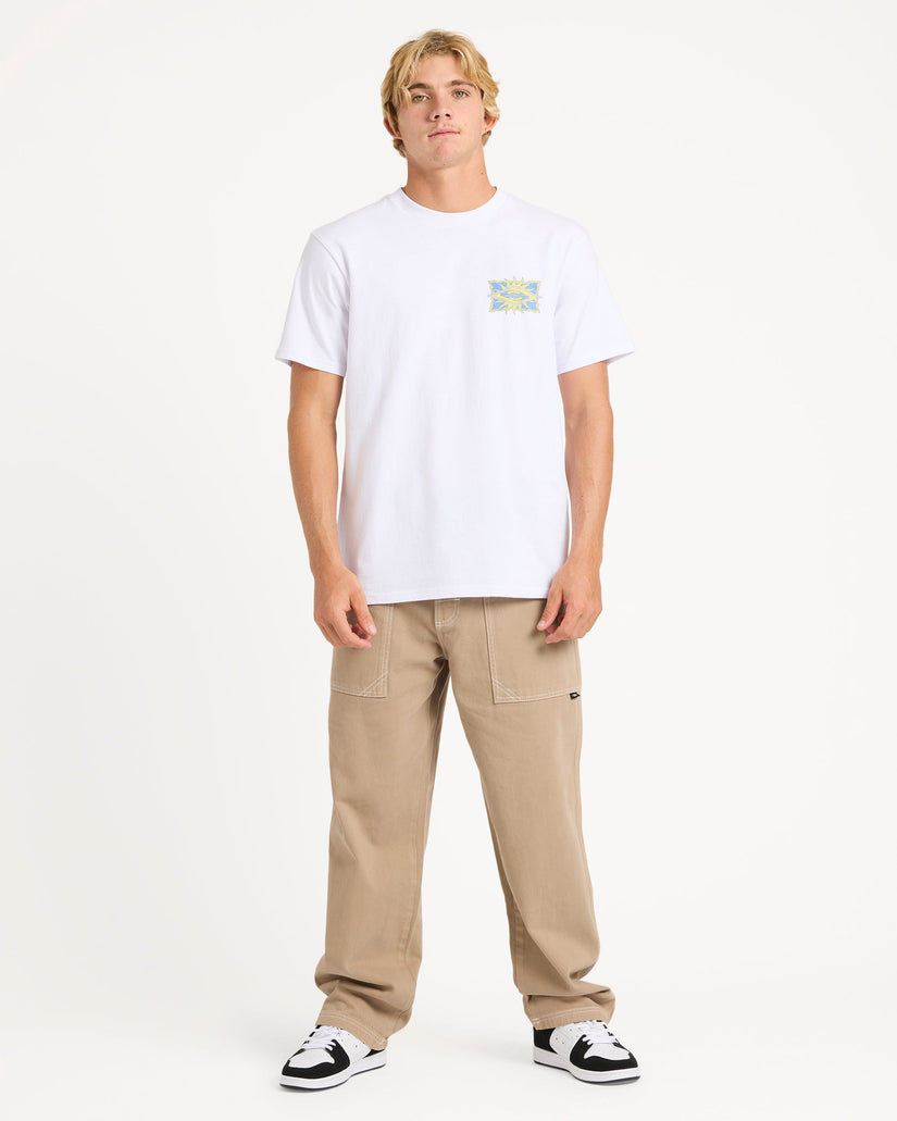 Mens Starfish Stamp T-Shirt