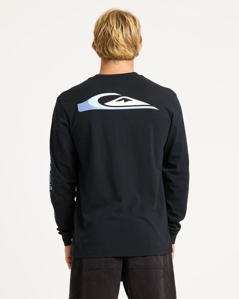 Mens Wrap Drive Long Sleeve T-Shirt