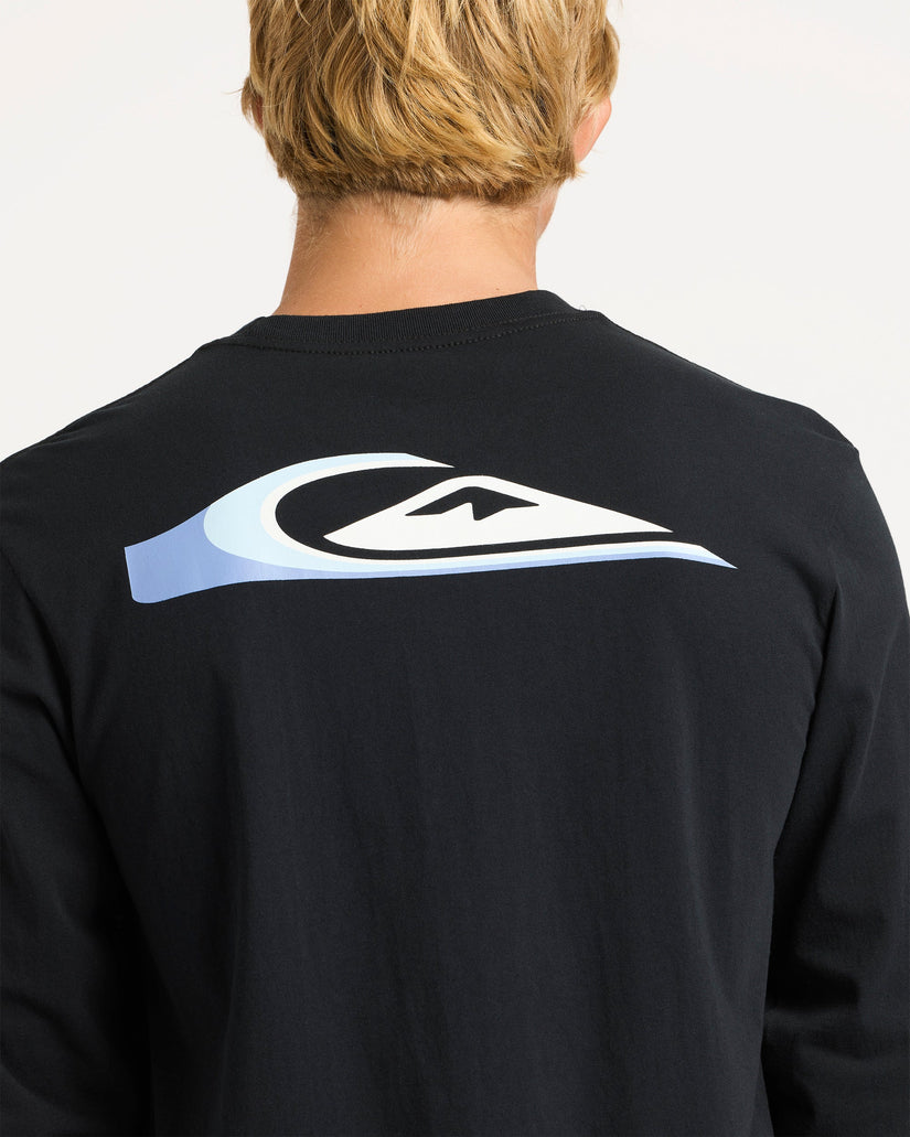 Mens Wrap Drive Long Sleeve T-Shirt
