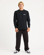 Mens Wrap Drive Long Sleeve T-Shirt