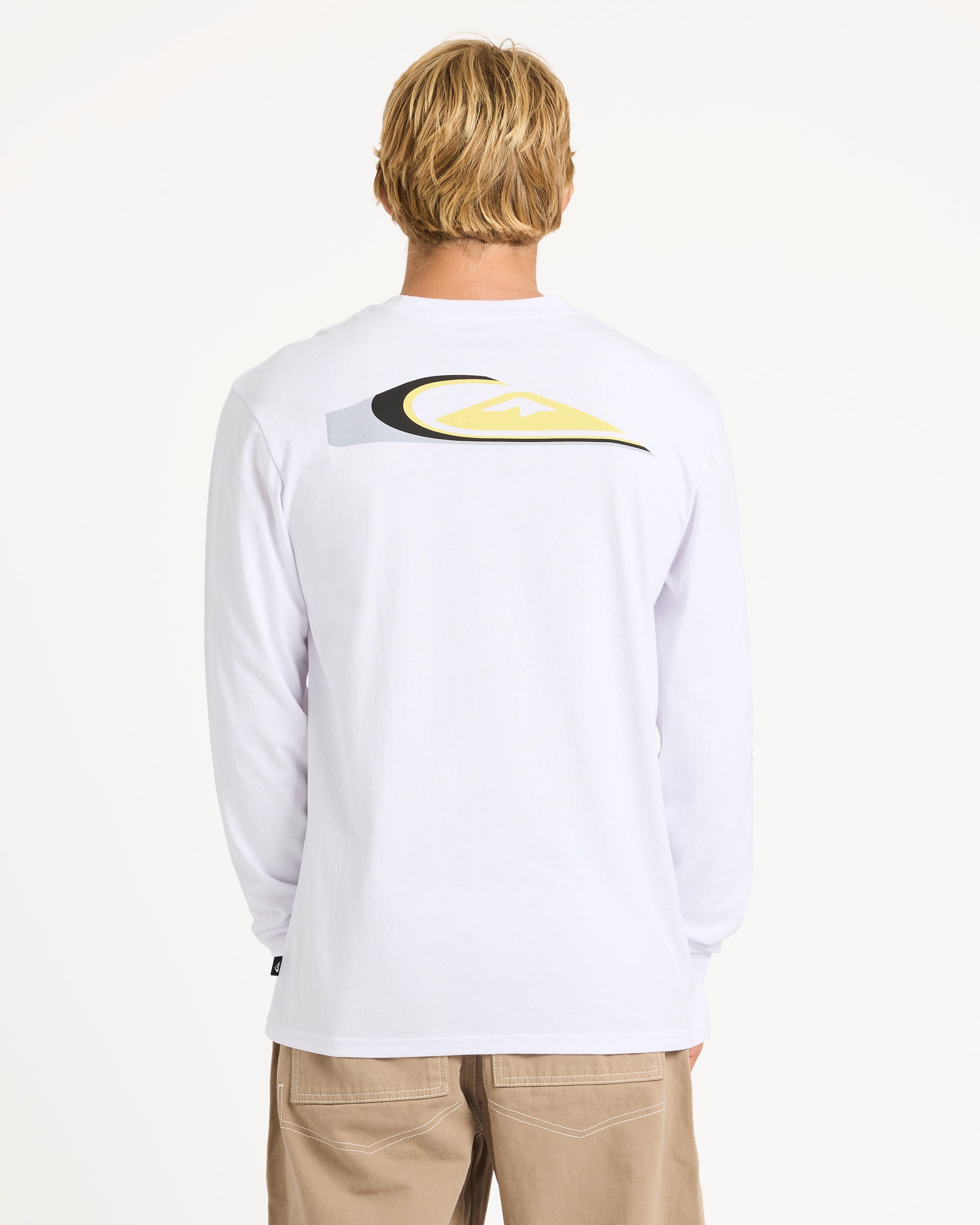 Mens Wrap Drive Long Sleeve T-Shirt