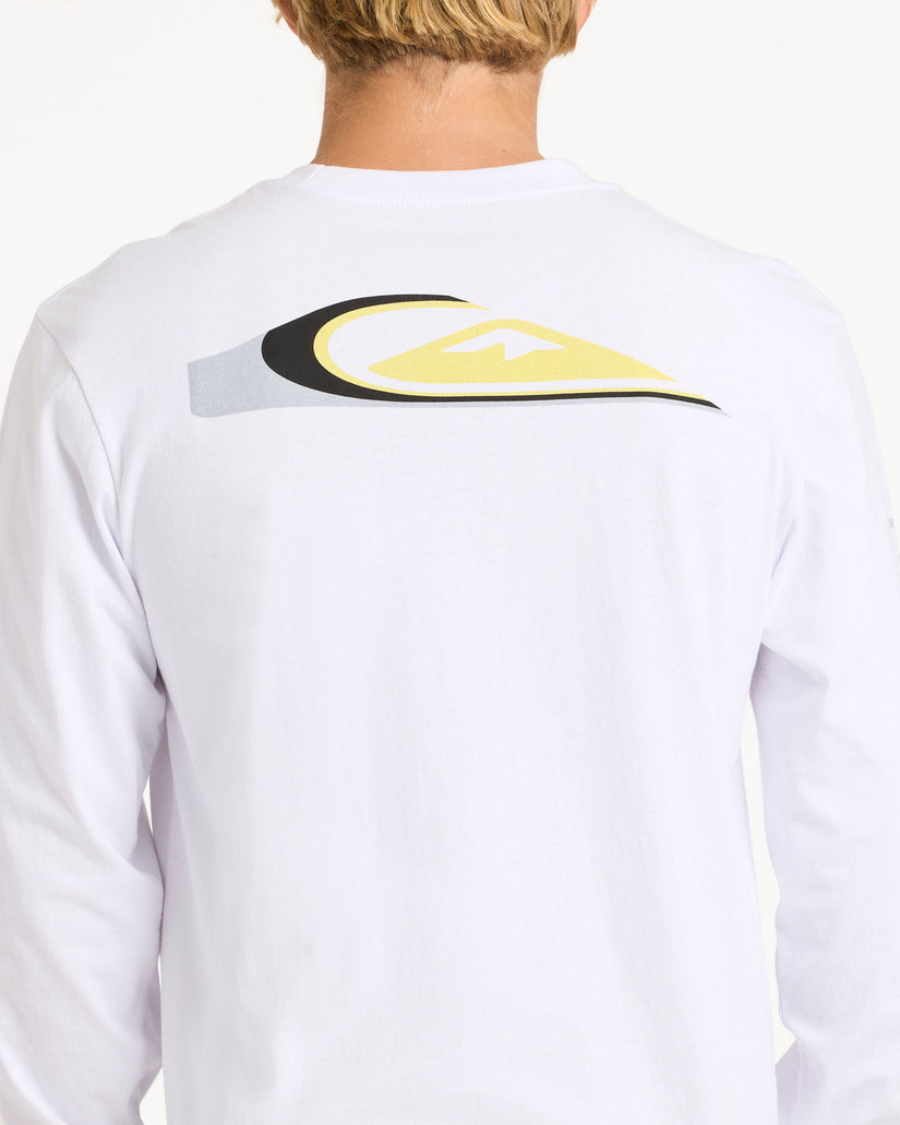 Mens Wrap Drive Long Sleeve T-Shirt