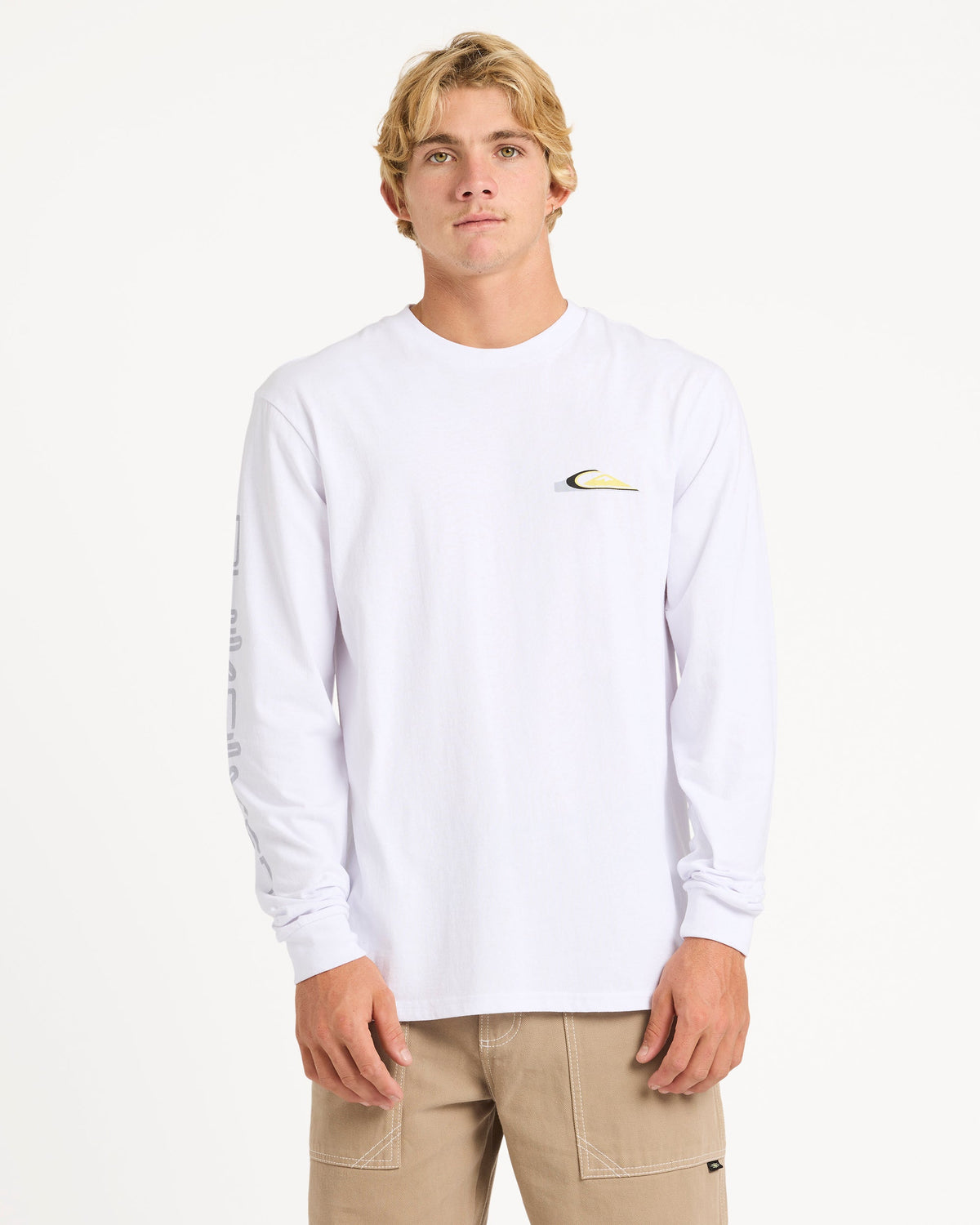 Mens Wrap Drive Long Sleeve T-Shirt
