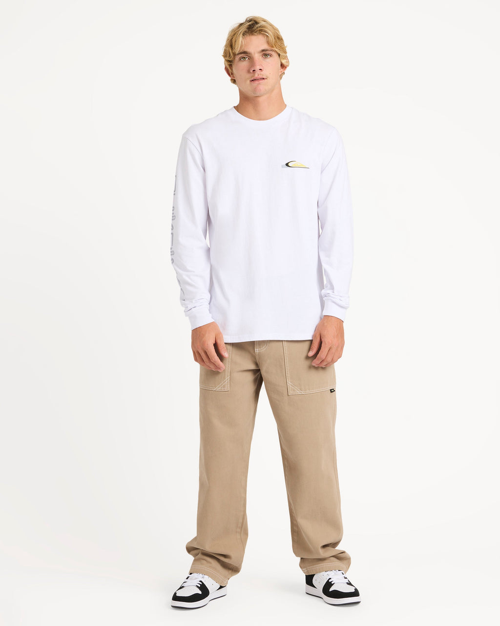 Mens Wrap Drive Long Sleeve T-Shirt