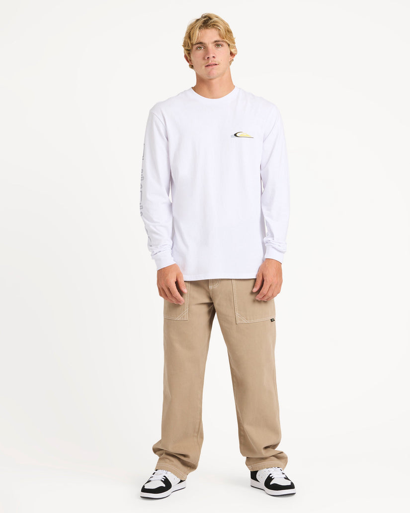 Mens Wrap Drive Long Sleeve T-Shirt