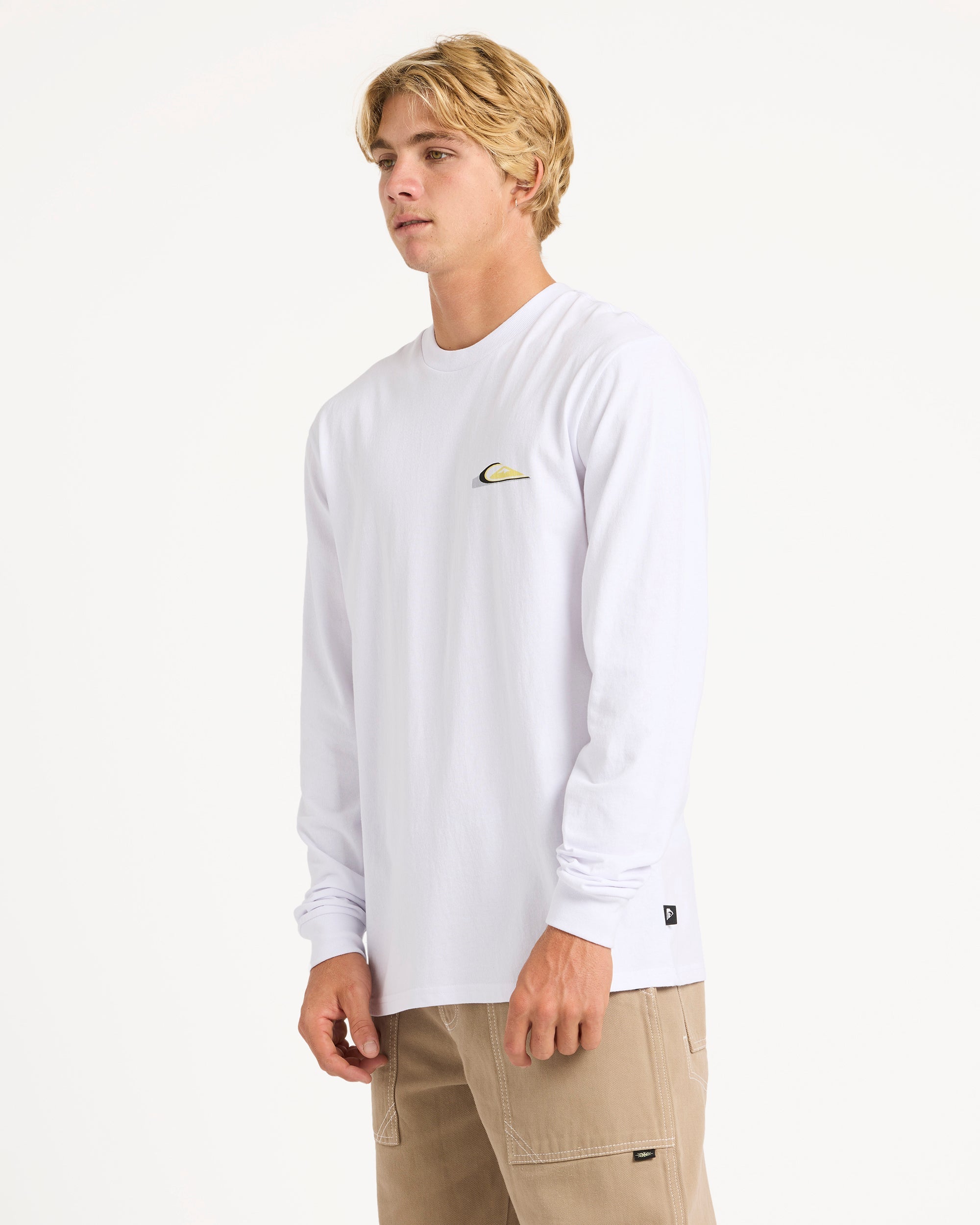 Mens Wrap Drive Long Sleeve T-Shirt