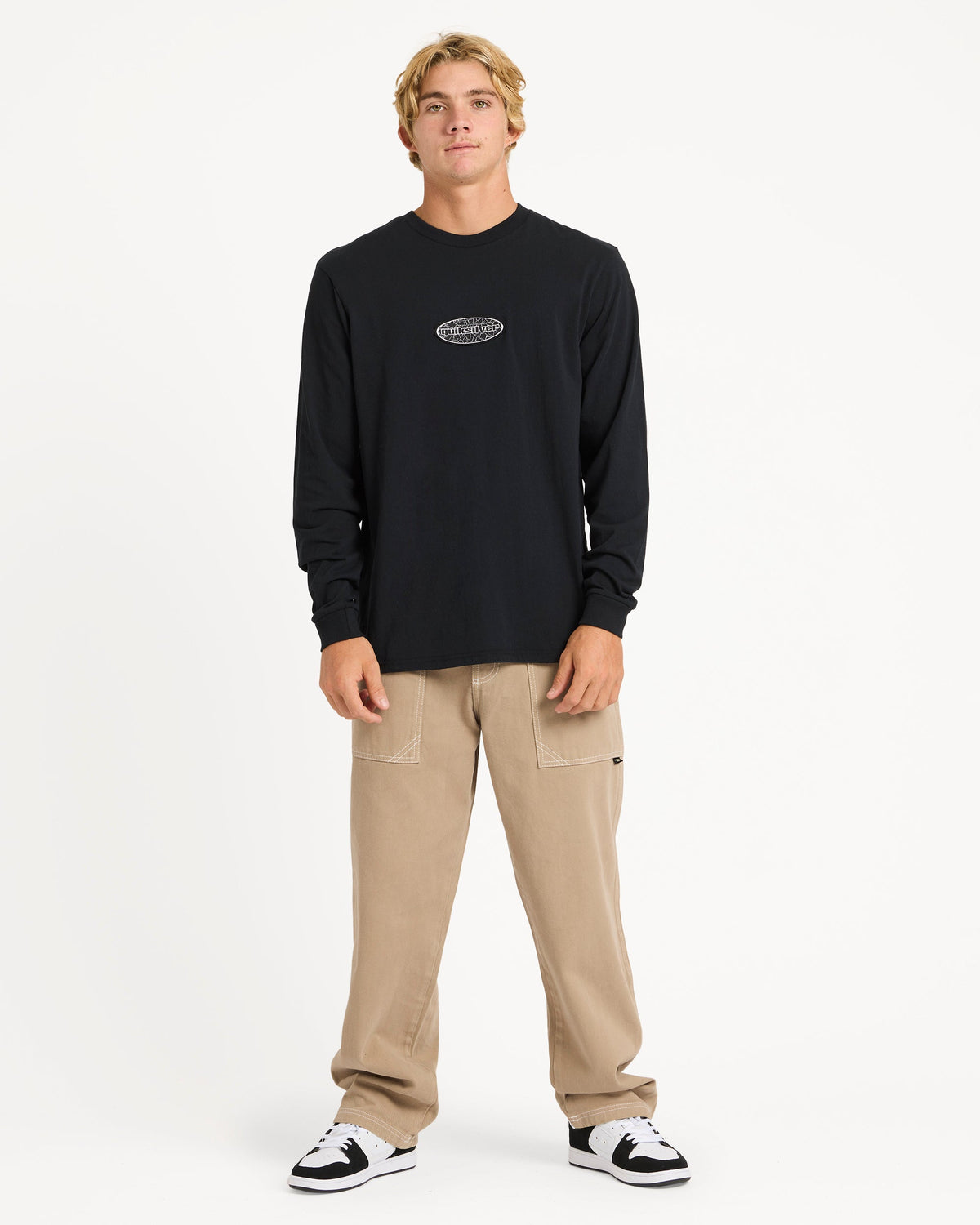 Mens Shattered Long Sleeve T-Shirt