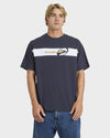 Mens Tilt Panel Knit T-Shirt