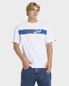 Mens Tilt Panel Knit T-Shirt