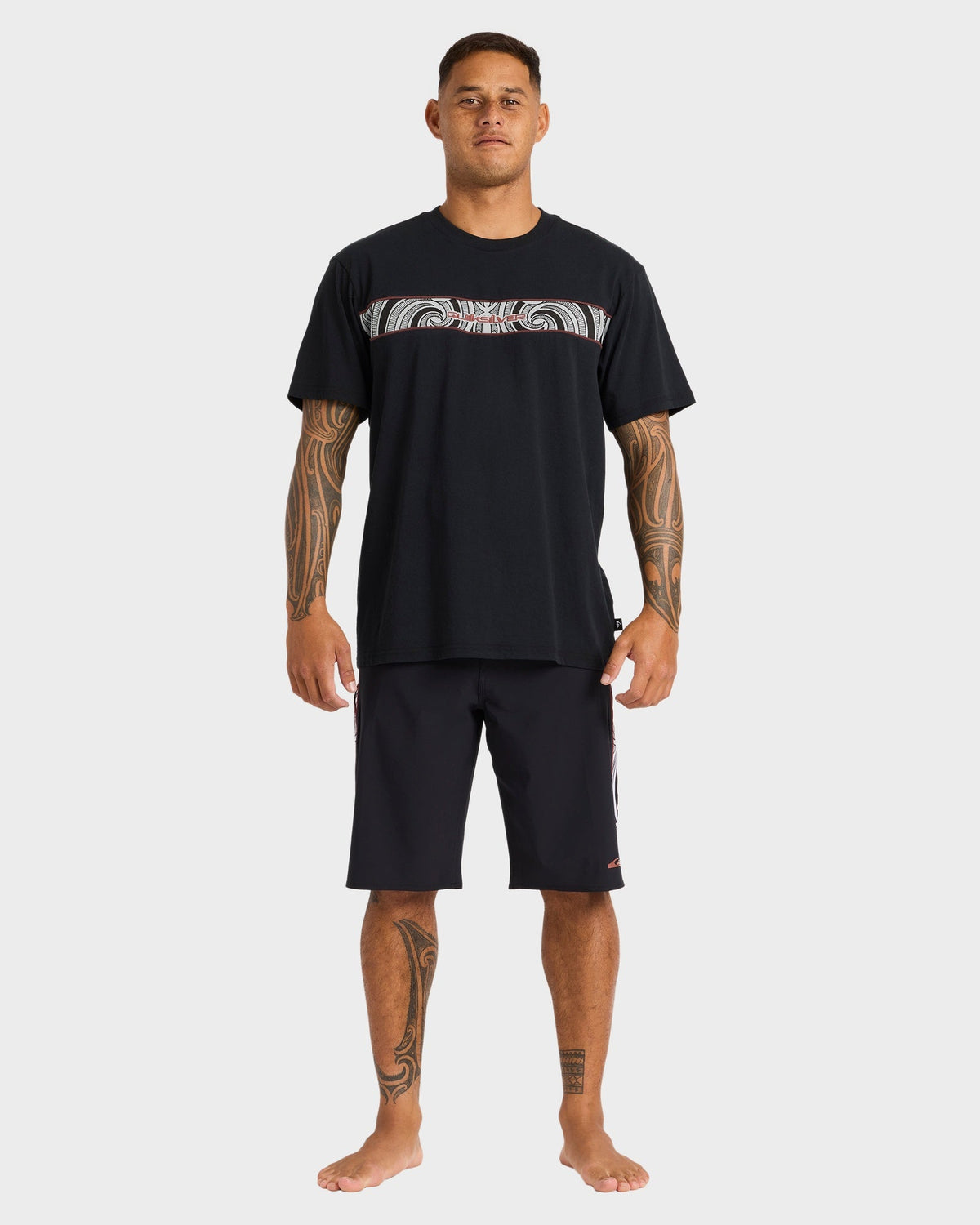Mens Takarangi Panel T-Shirt