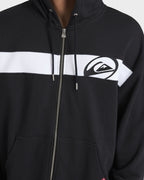 Mens Tilt Panel Zip Up Hoodie