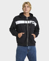 Mens Tilt Panel Zip Up Hoodie
