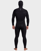 Mens 5/4/3 Marathon Sessions Hooded Chest Zip Wetsuit