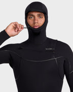 Mens 5/4/3 Marathon Sessions Hooded Chest Zip Wetsuit