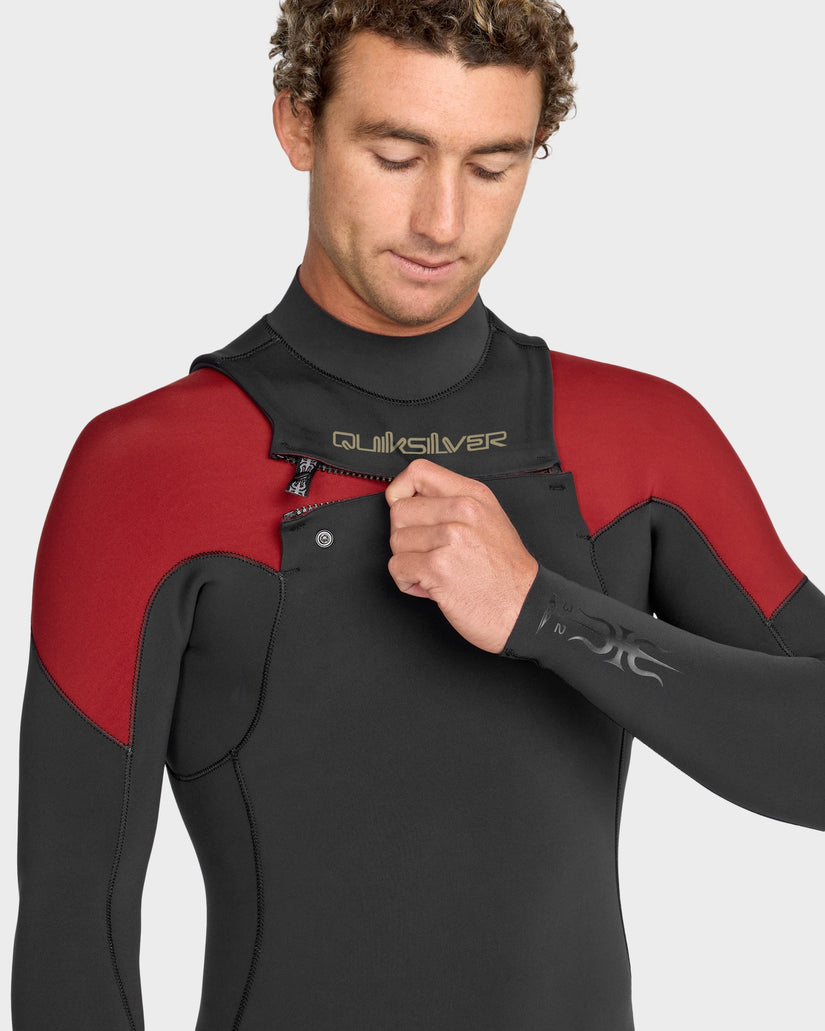 Mens Merc 3/2 Chest Zip Wetsuit