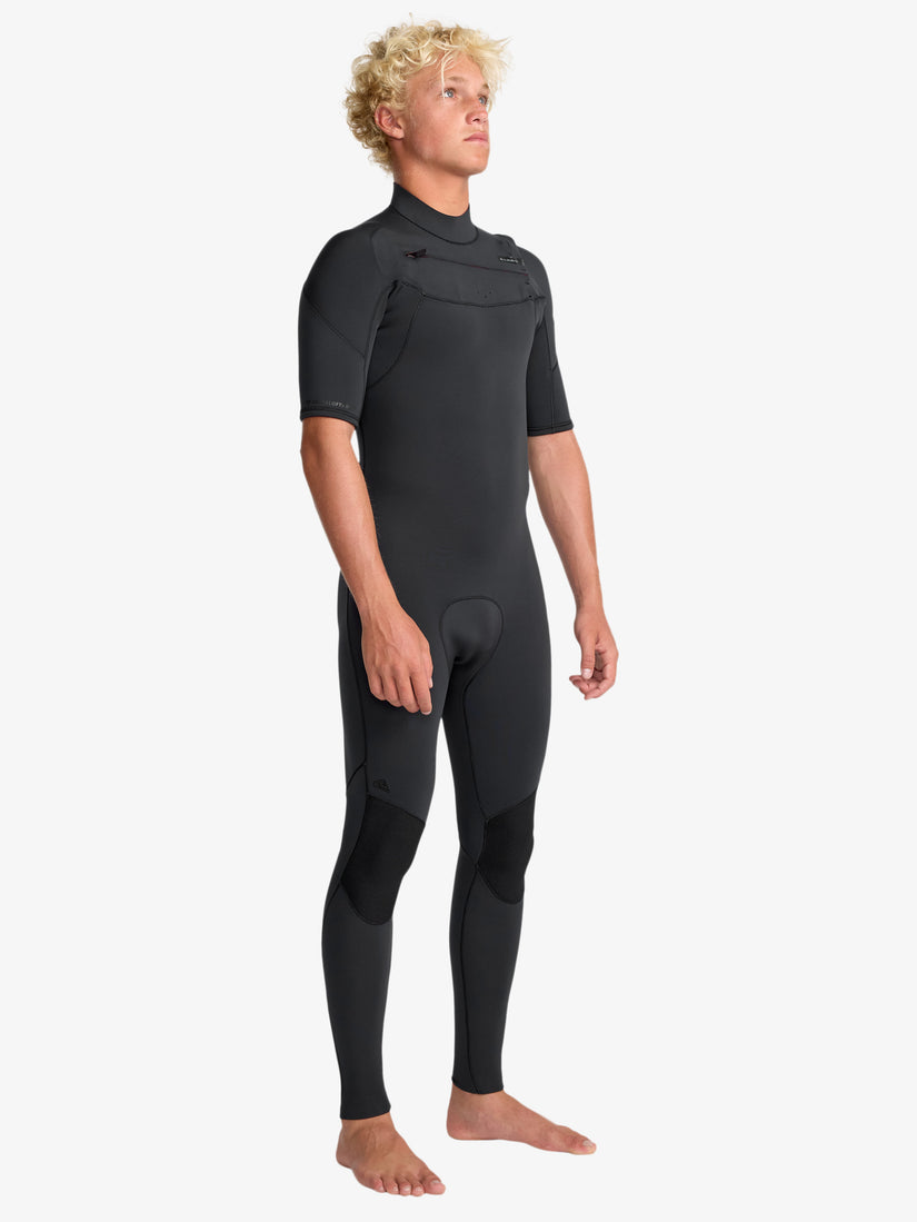 Mens 2/2mm Everyday Sessions Chest Zip Short Sleeve Wetsuit