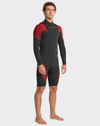 Mens 2/2Mm Mercury Front Zip Long Sleeve Springsuit