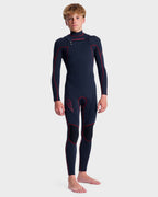 Boys 8-16 3/2 Mercury Chest Zip Wetsuit