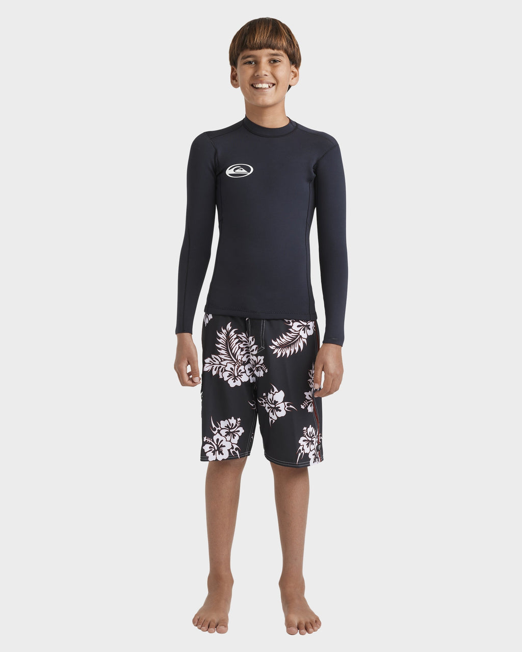 Boys 8-16 1.5Mm Mercury Long Sleeve Wetsuit Top