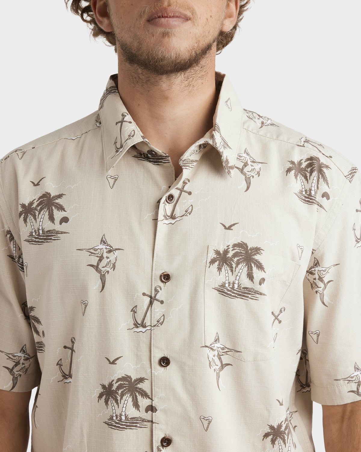 Mens Horizon Haze Short Sleeve Shirt