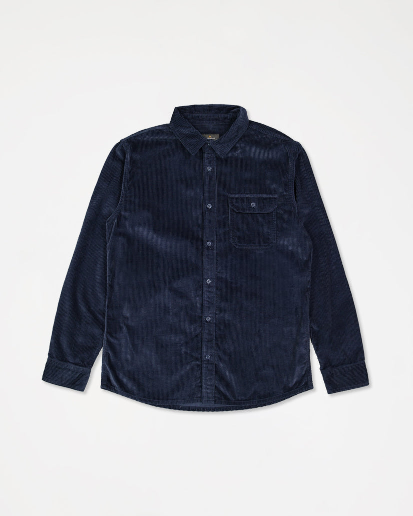 Mens Aireys Corduroy Long Sleeve Shirt