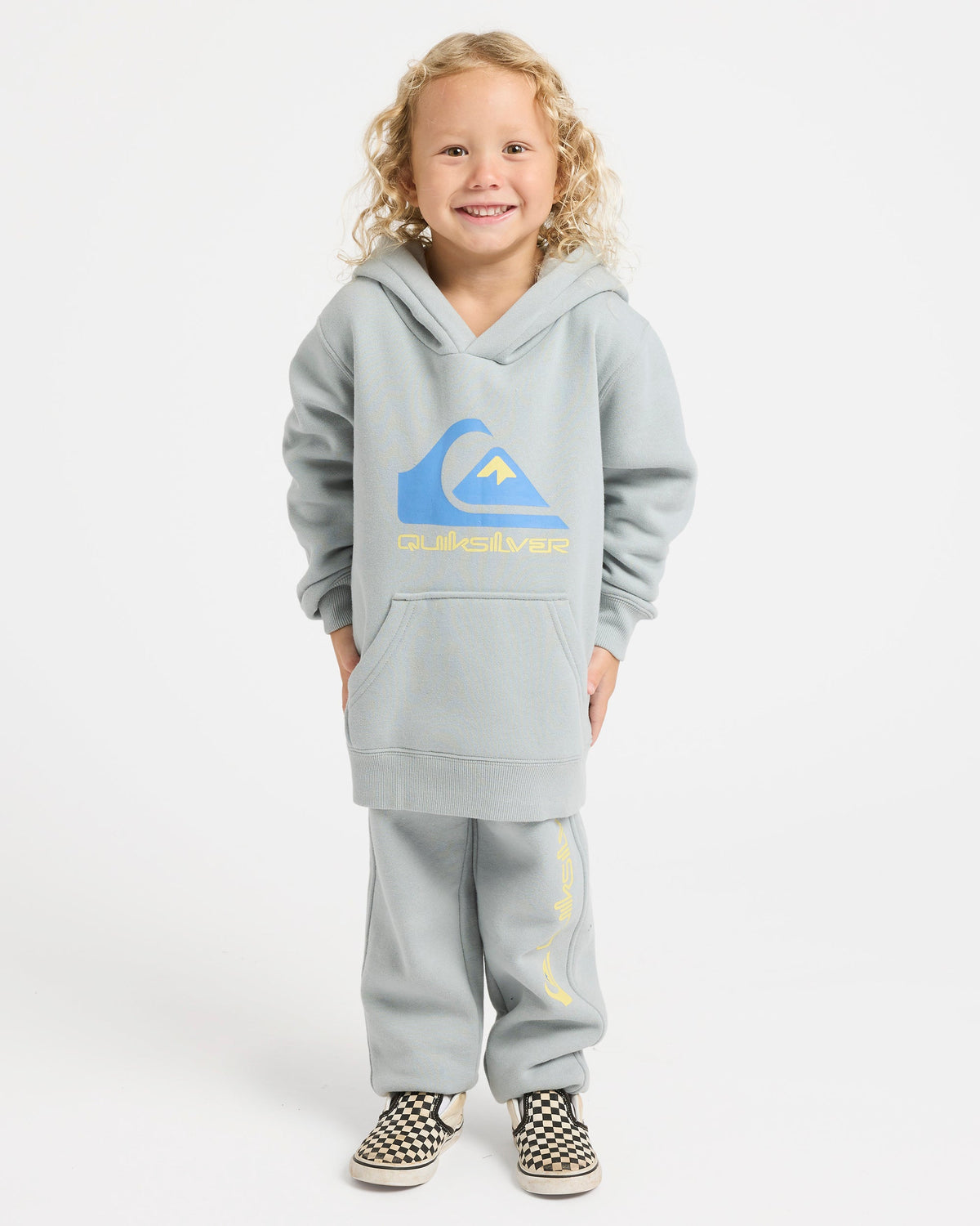 Boys 2-7 Comp Logo Pullover Hoodie