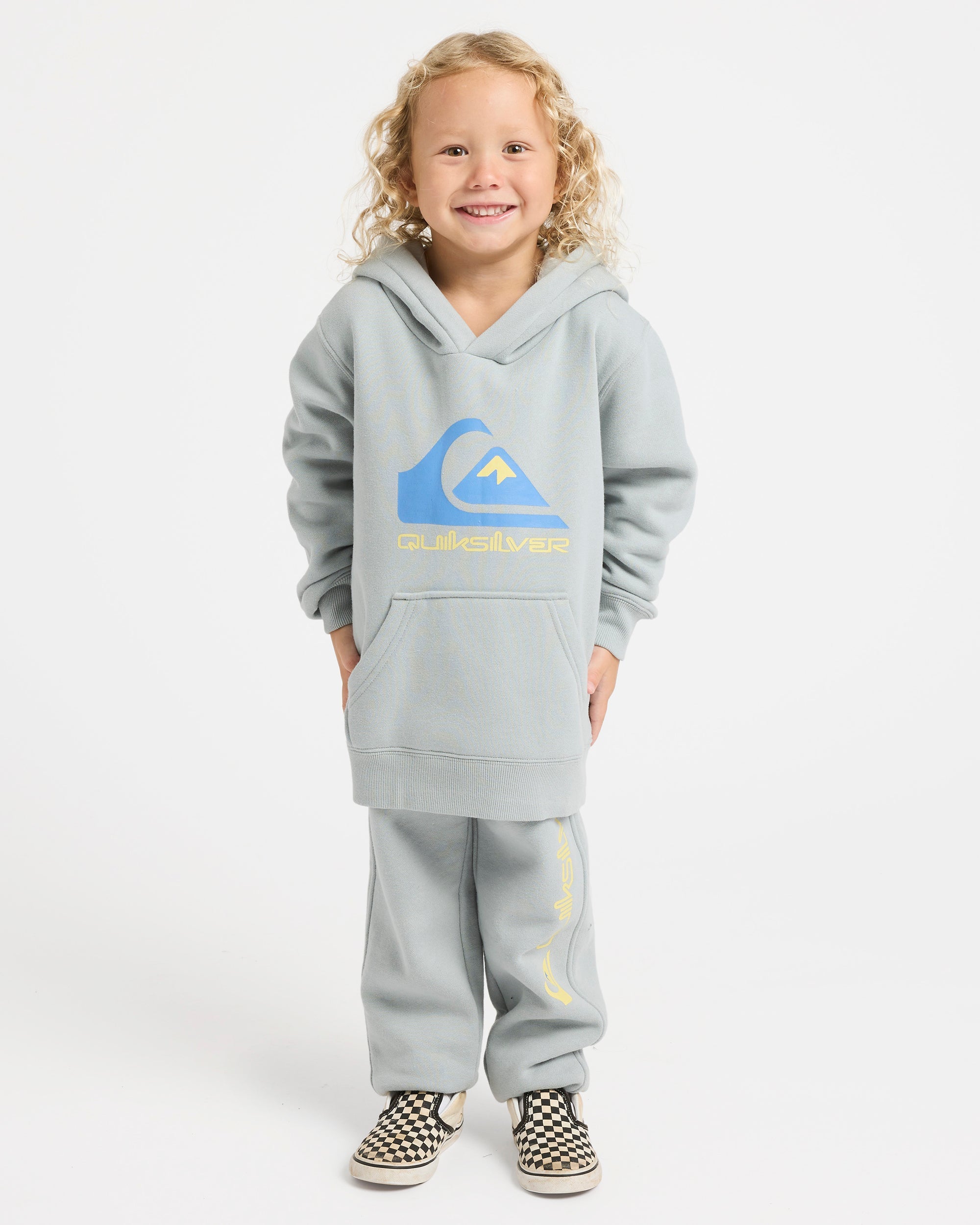Boys 2-7 Comp Logo Pullover Hoodie