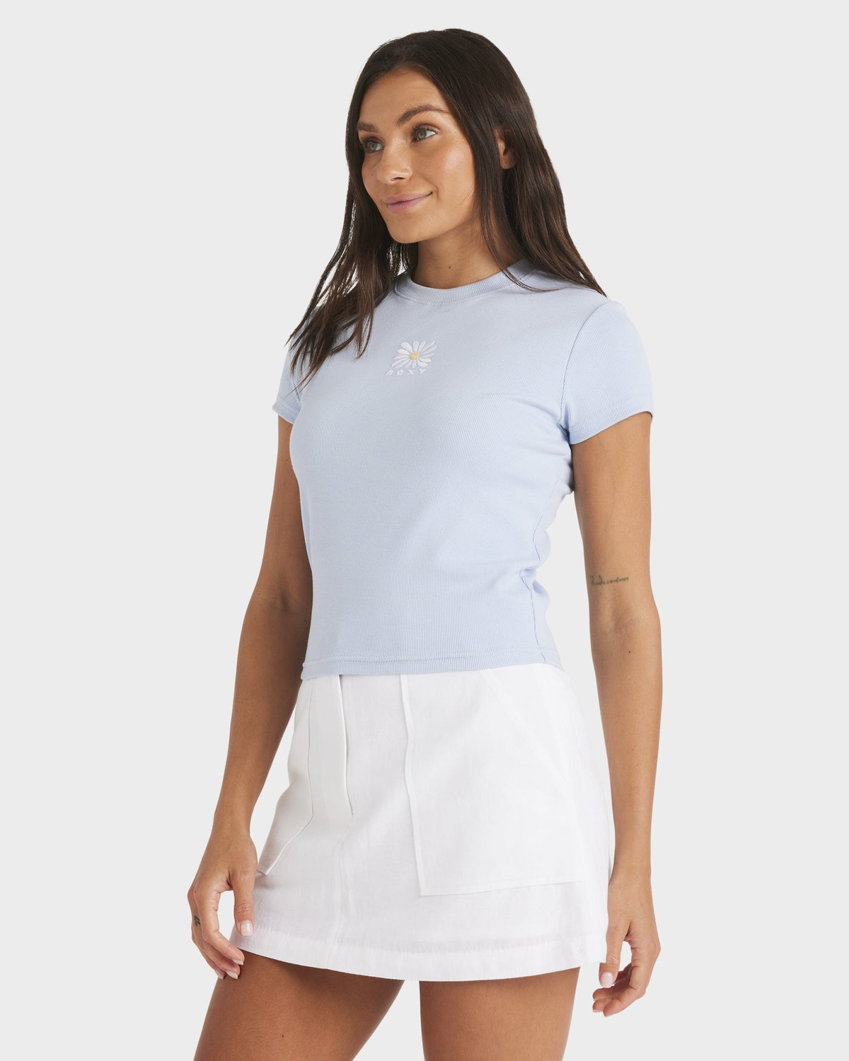 Womens Oasis Baby Rib T-Shirt
