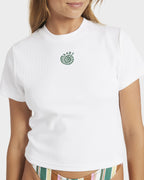 Womens Oasis Baby Rib T-Shirt