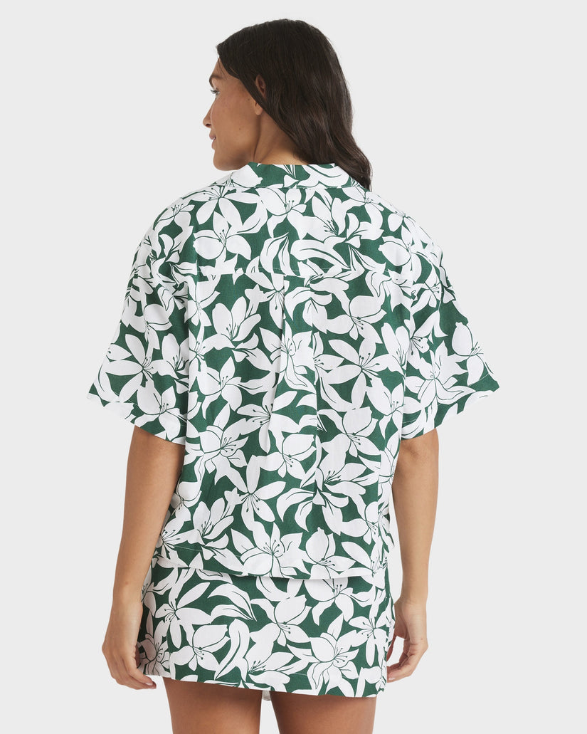 Womens Khloe Salty Water Short Sleeve Shirt