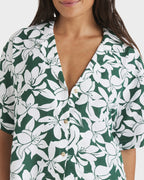 Womens Khloe Salty Water Short Sleeve Shirt