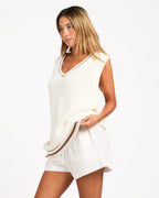 Womens Hazy Light Knitted Vest