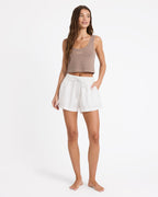 Womens Recess Elastic Waist Shorts