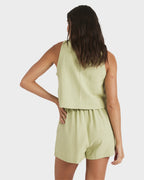 Womens Dreamer Elastic Waist Shorts