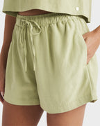 Womens Dreamer Elastic Waist Shorts