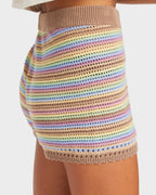 Womens Milly Elastic Waist Shorts