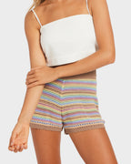 Womens Milly Elastic Waist Shorts