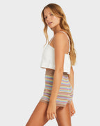 Womens Milly Elastic Waist Shorts