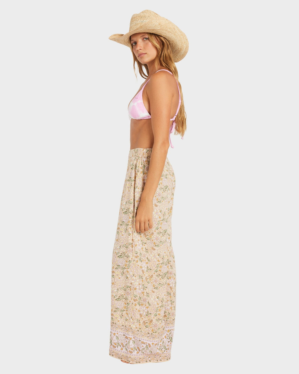 Womens Garland Wide Leg Pants