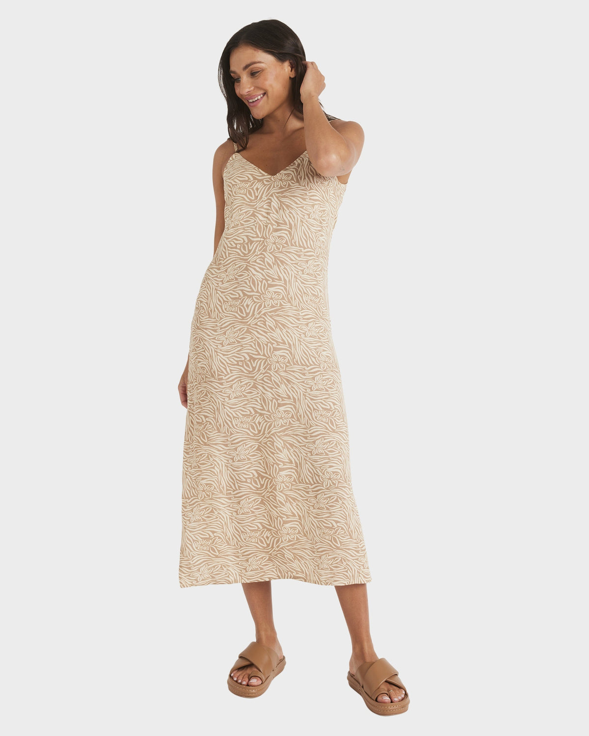 Womens Gone Wild Stay Sunny Midi Dress